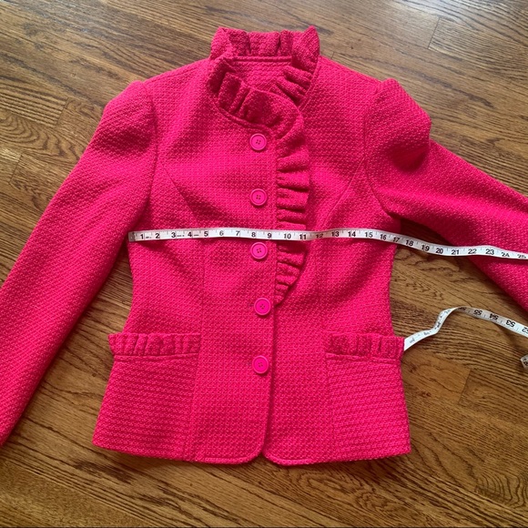 NWOT custom ruffled jacket - Picture 10 of 13